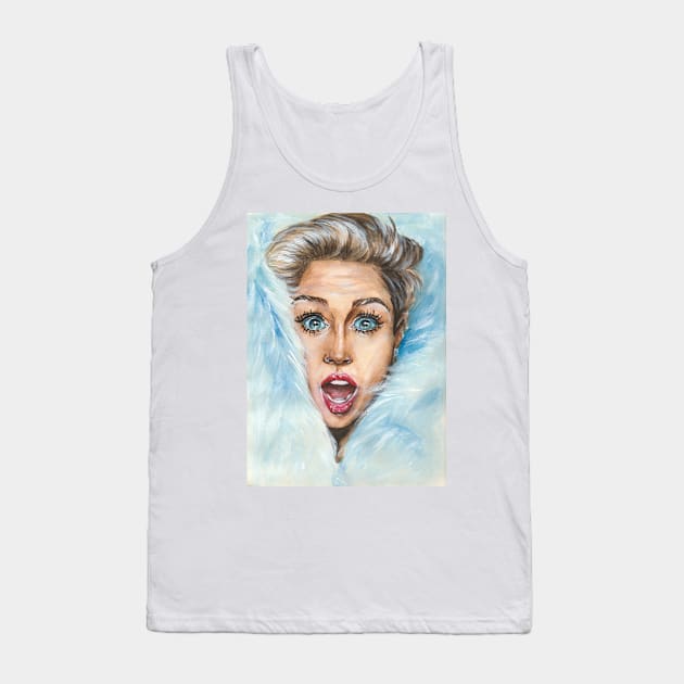 Miley Cyrus Tank Top by Svetlana Pelin